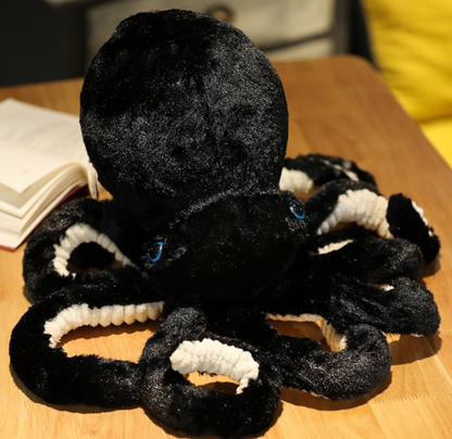 Fuzzy Pacific Octopus Plush Pillow