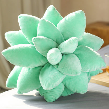 Succulent Plant Plush Pillow