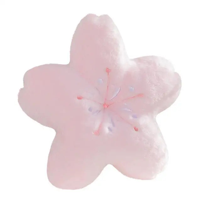 Pink Sakura Plush Pillow